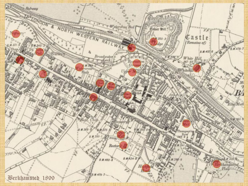 Berkhamsted map 1899