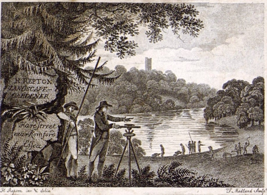 Humphry Repton trading card